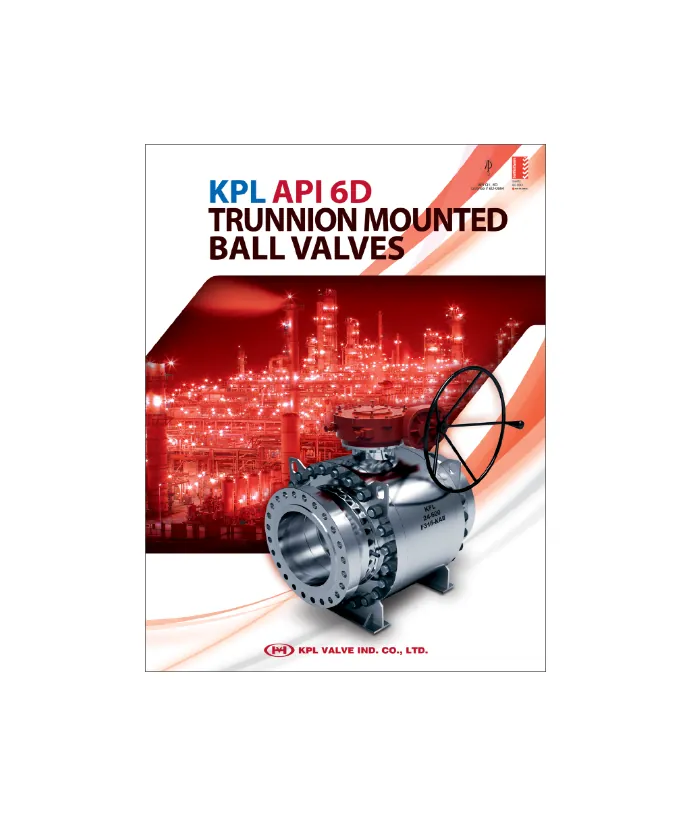 Ball valve Trunnion