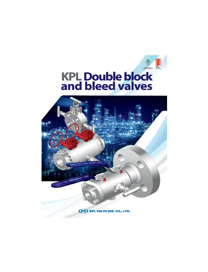 Double Block And Bleed Valve