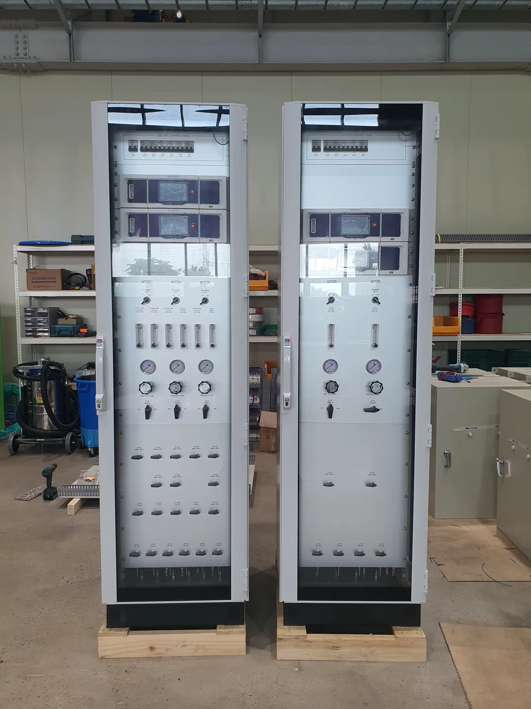N2/O2 Analyzer Panel